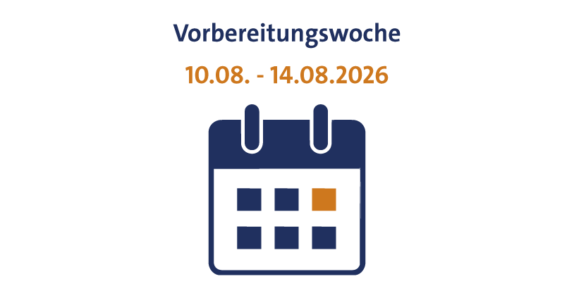 Terminbild Vorbereitungswoche 2026